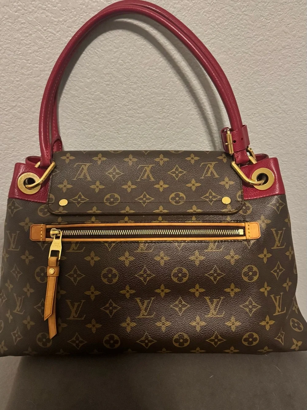 Louis Vuitton Olympe Monogram with Red Trim